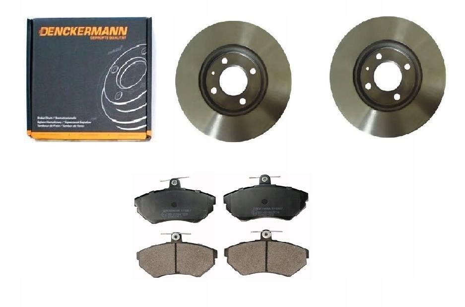 Kotouče Kostky Vw Polo Lupo 1.4TDI Přední 256MM Sada.