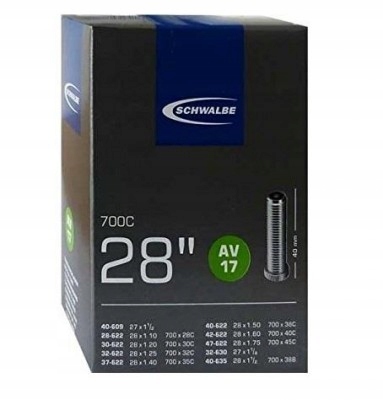 

Dętka rowerowa Schwalbe 700x28/45 av17 40mm
