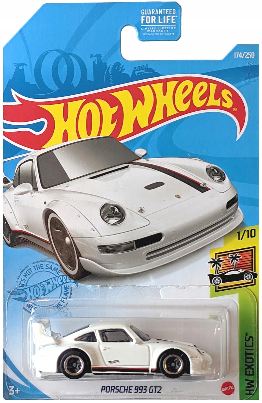 

Hot Wheels Porsche 993 GT2 Biały Hw Exotics 1/10 1