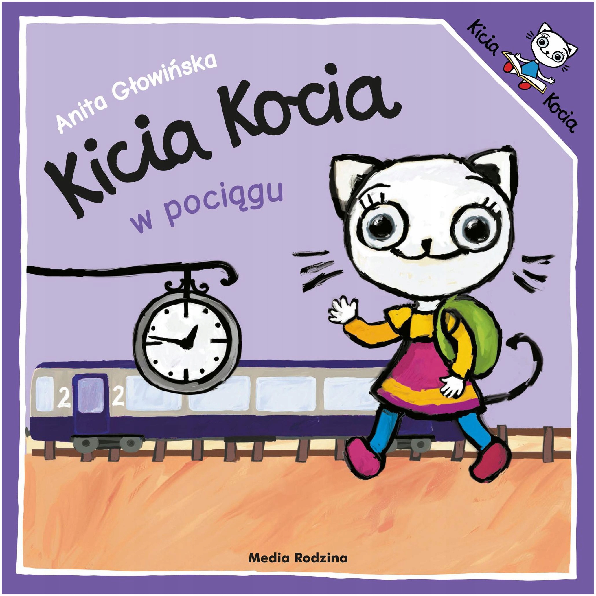 KICIA KOCIA W POCIĄGU KSIĄŻECZKA