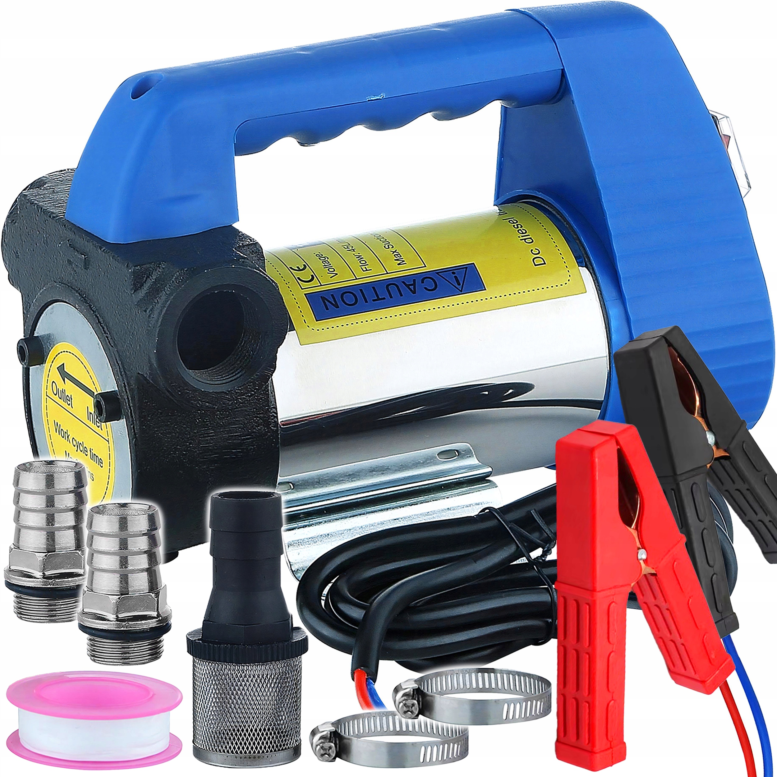 Čerpadlo pro vypouštění ropného paliva a výměnné oleje Elektrická Pumpa 12V 260W