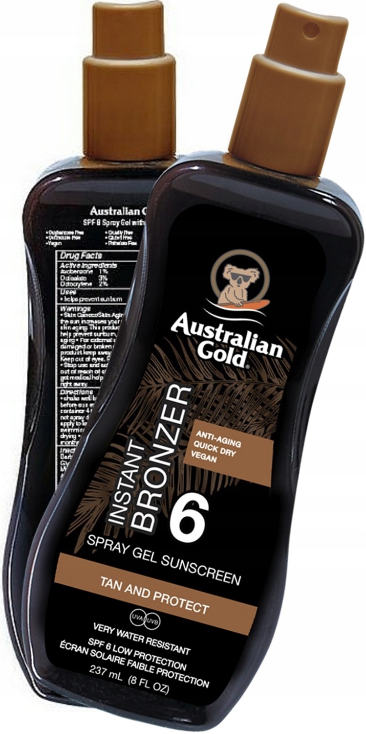 

Australian Gold Zel Z Bronzerem Spf 6 Spray