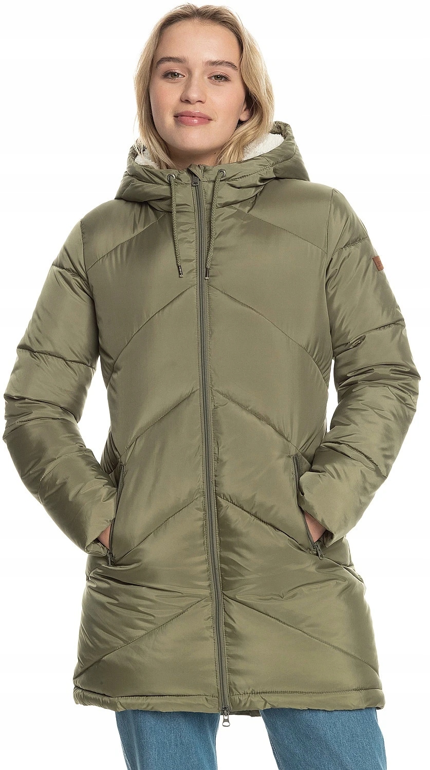 kurtka Roxy Storm Warning TPC0/Deep Lichen Green
