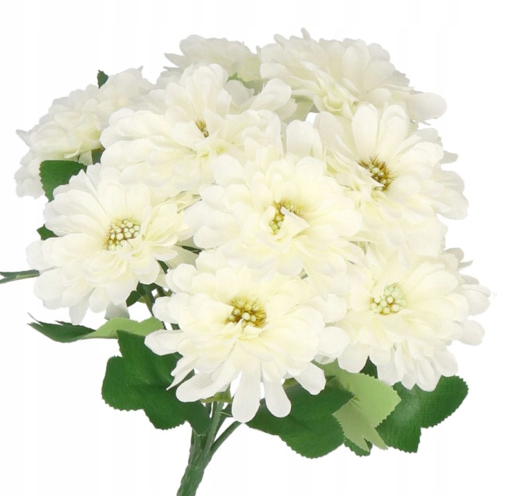 SZTUCZNE KWIATY BUKIET DUŻY GĘSTY MARGARETKA