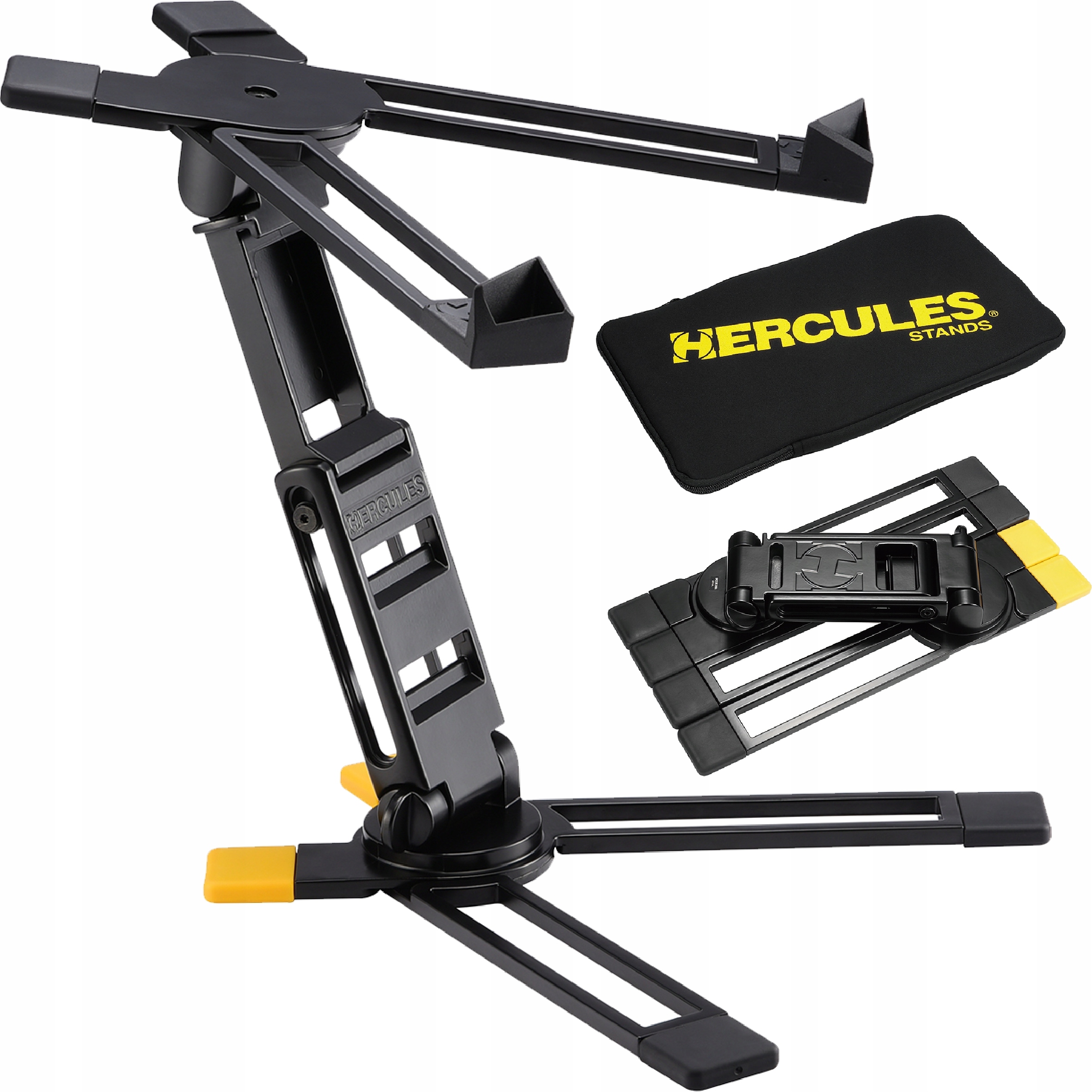 Stojan na notebook, mixér Hercules DG400BB