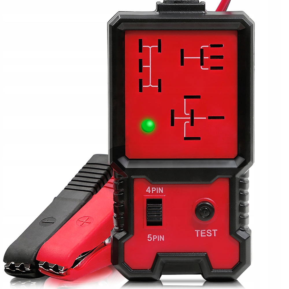 Tester automobilových relé 12V 4 Pin 5 Pin, diagnostika instalace