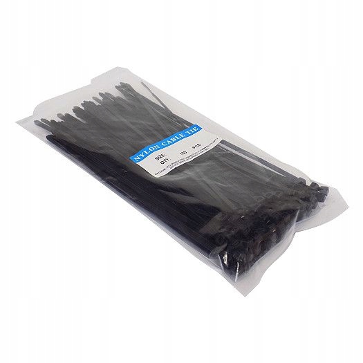 Кабельный зажим 500X7. 6 Черный