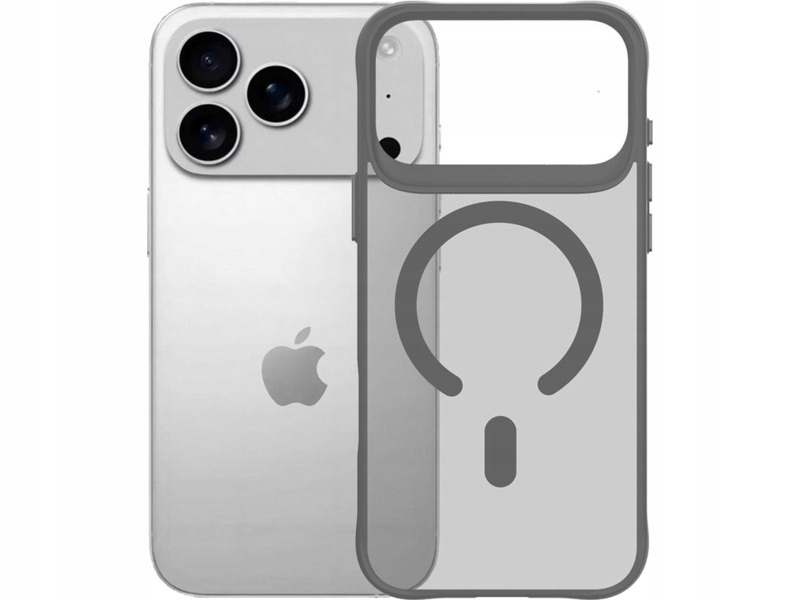 Etui 3MK Colorfull Guardx MagCase do Apple iPhone 17 Pro Max Szary