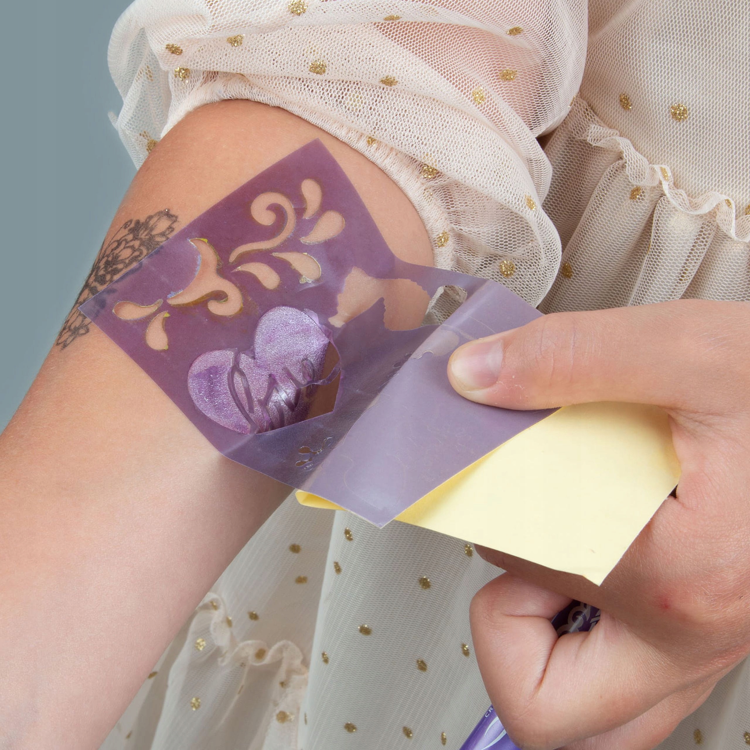 MARKERY DO TATUAŻY Z SZABLONAMI KIDEA 3 KOLORY Rodzaj tatuaże