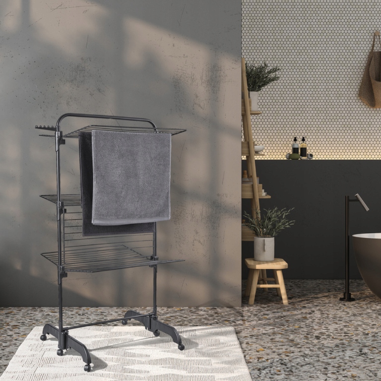 Levně Patrový sušák Comfort Tower 420 Black