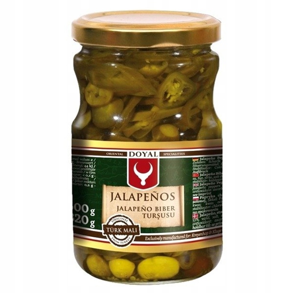 

Papryka Jalapeno zielona krojona marynowana ostra