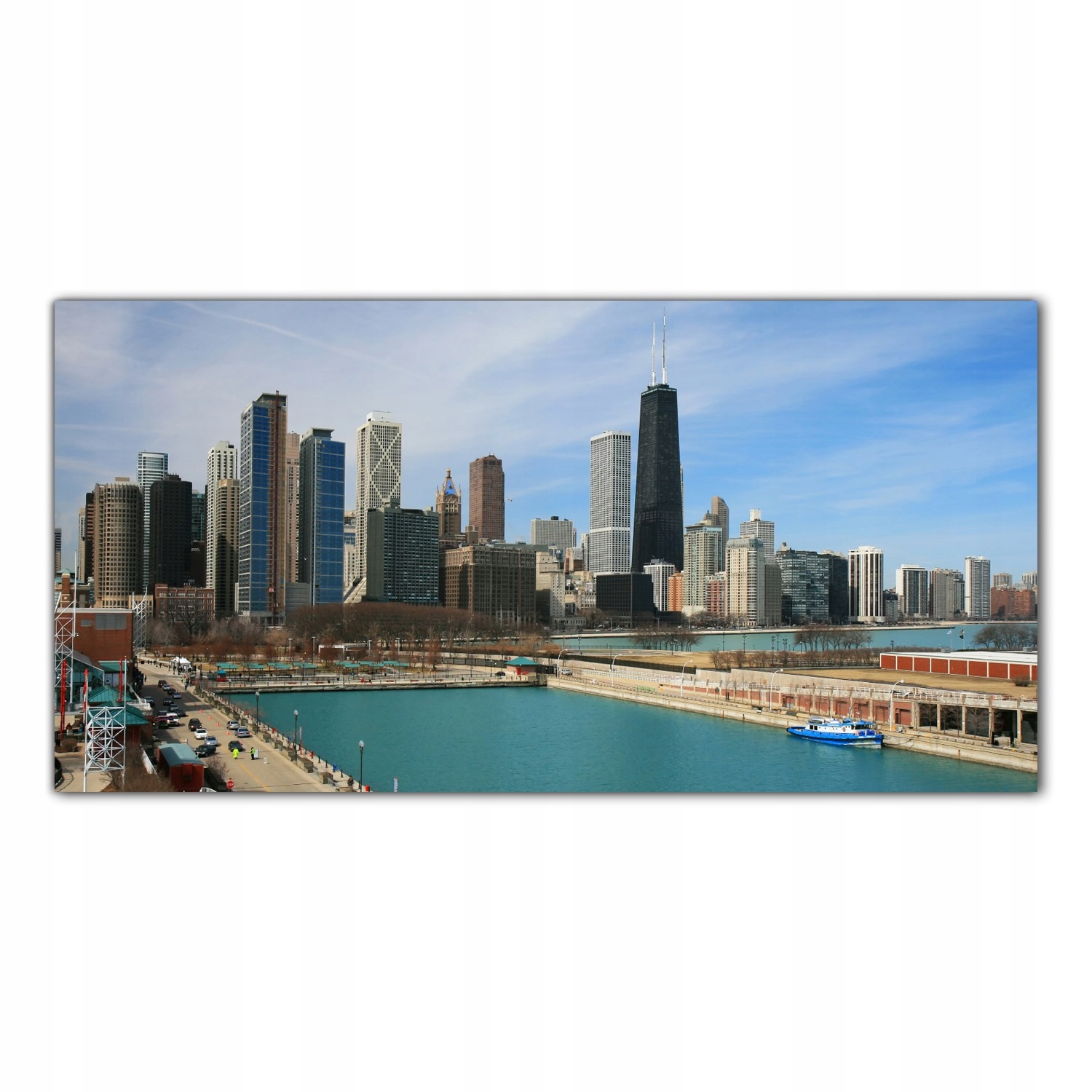 

Obraz Szklany Foto-obraz Chicago Miasto Usa 100x50