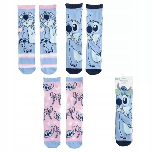Lilo i Stitch skarpetki 3 pak 27/30