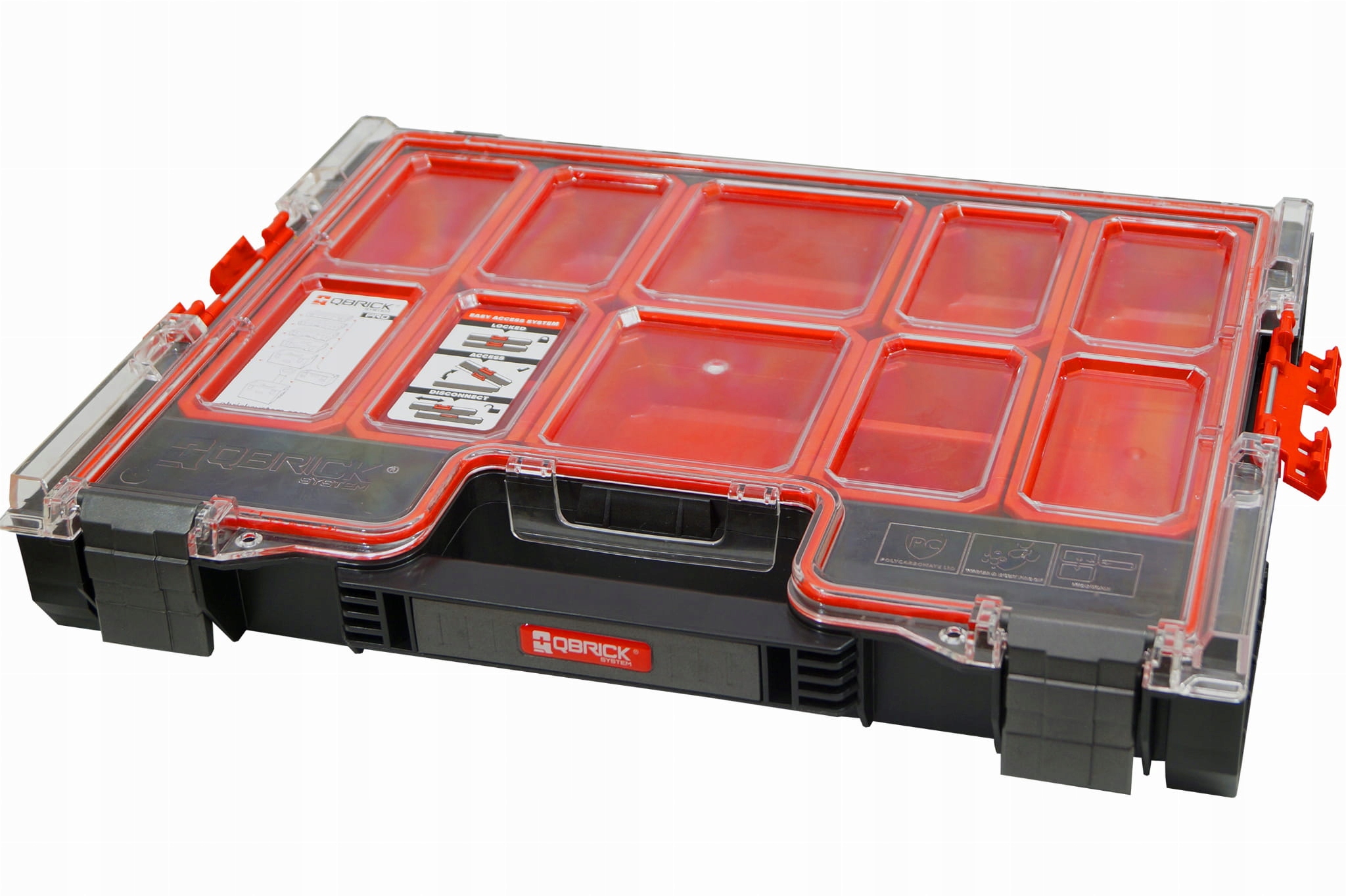 SKRZYNKA NARZĘDZIOWA QBRICK PRO SET 8 + SZUFLADY Marka Qbrick