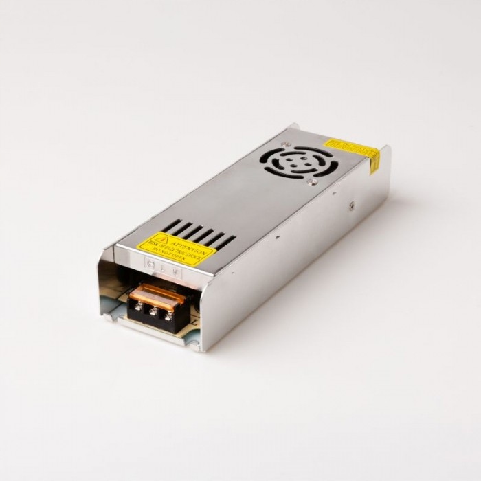 ZASILACZ TRANSFORMATOR LED 500W 12V 40A IP20 SLIM Waga produktu z opakowaniem jednostkowym 0.5 kg