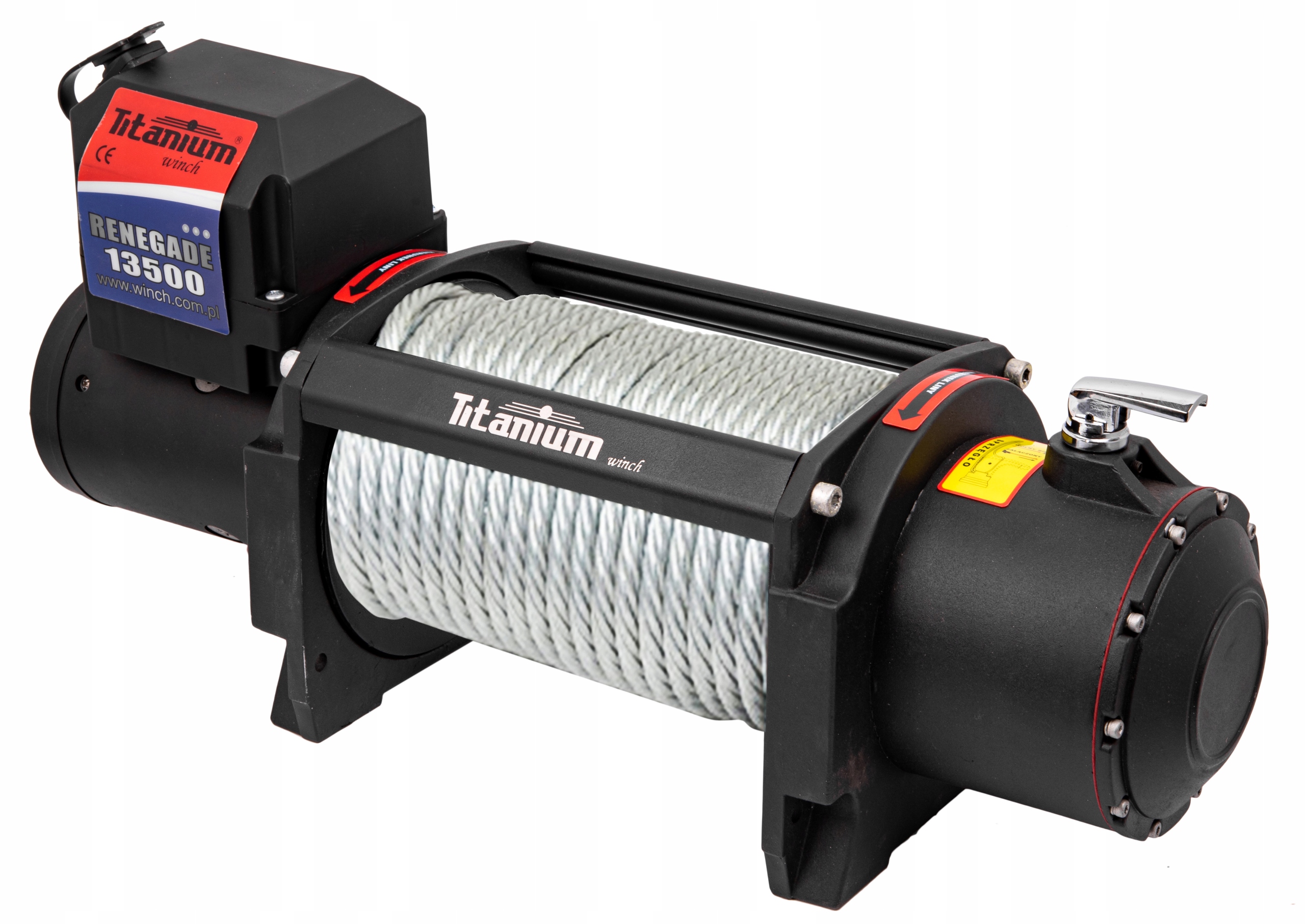 WYCIAGARKA WCIAGARKA TITANIUM RENEGADE 13500LB 24V Model RENEGADE 13500