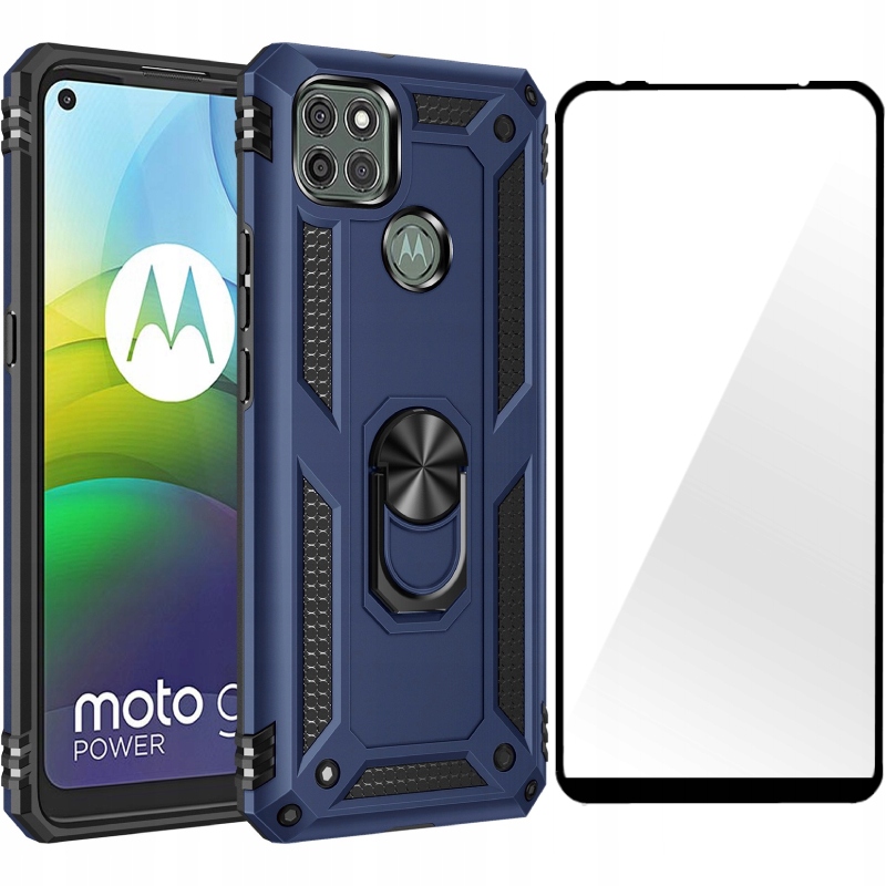 

Etui Szkło do Moto G9 Power pancerne Ring Nx