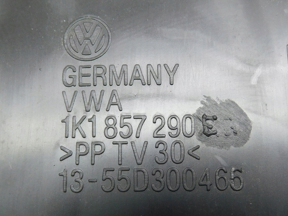 бардачок пассажира - vw GOLF VI 08-12 европа