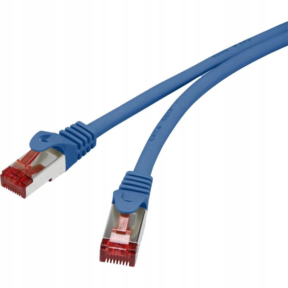 Renkforce RF-4737384 kabel sieciowy Niebieski 0,15 m Cat6 S/FTP (S-STP)