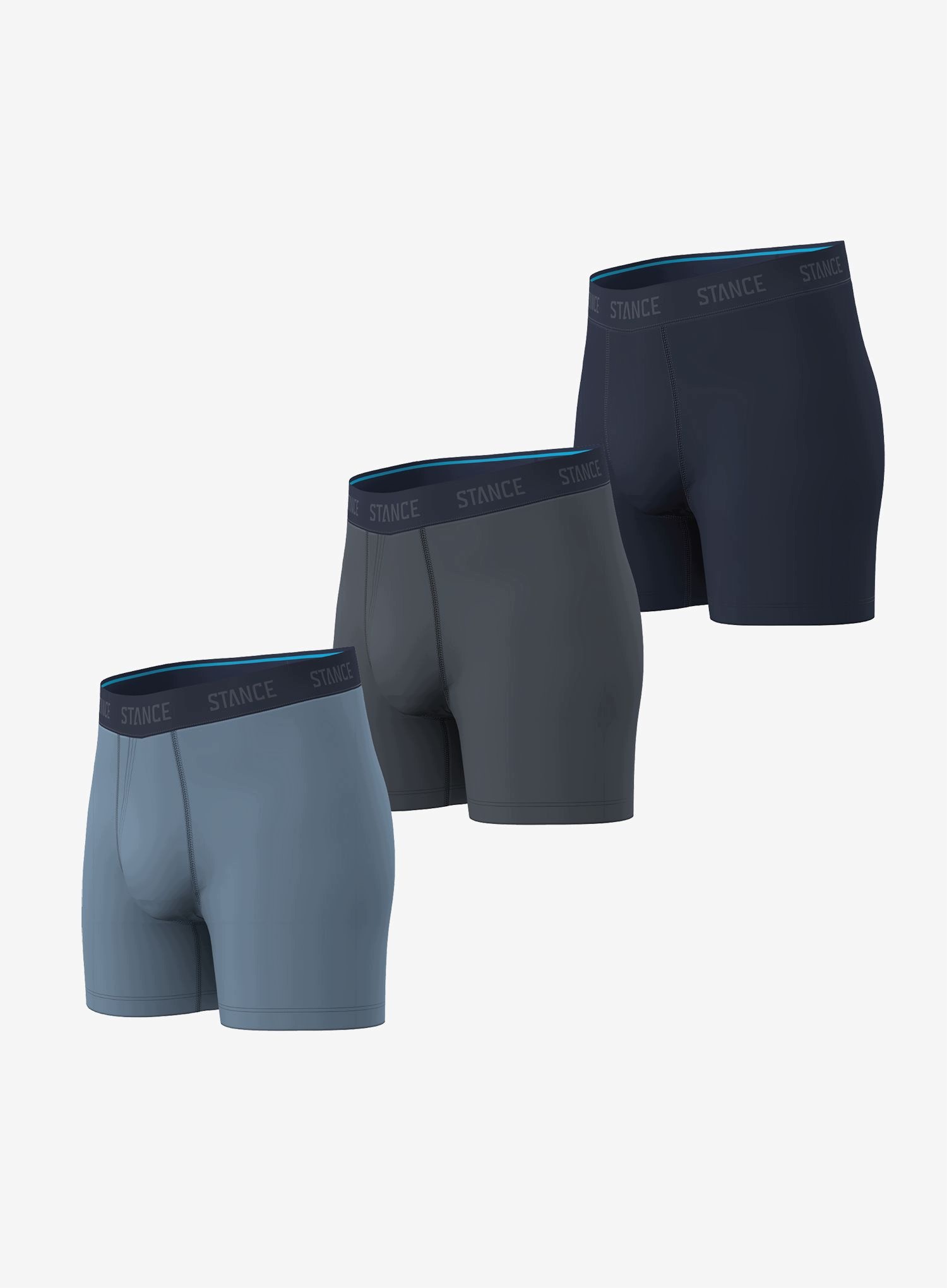 Termoaktivní boxerky Stance Boxer Brief 3 Pack modré S