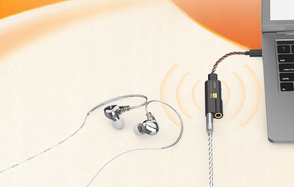 Wzmacniacz słuchawkowy EARFUN UA100 Kolor dominujący czarny