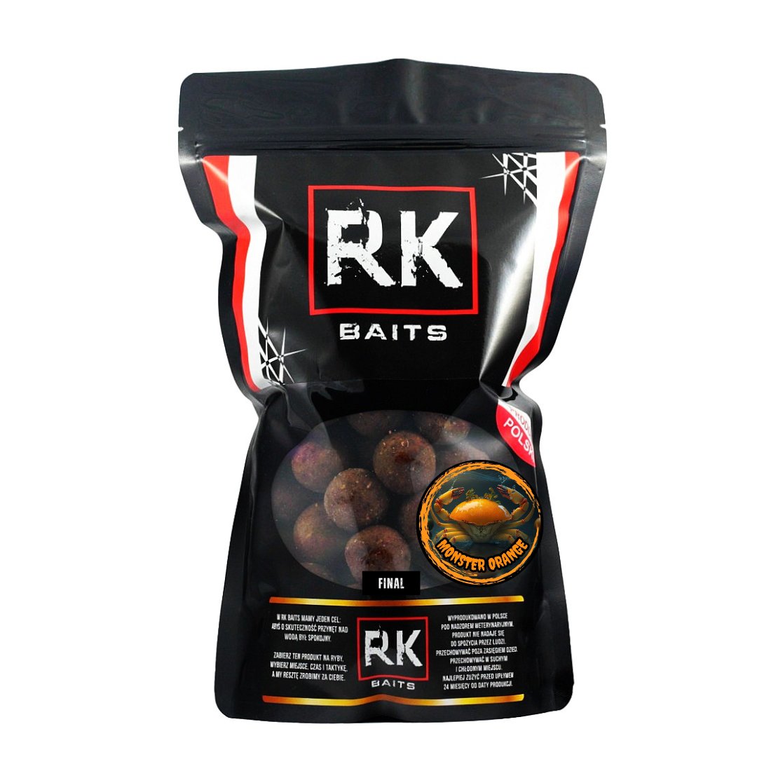 Kulki proteinowe Rk Baits Monster Orange Final 24mm 900g