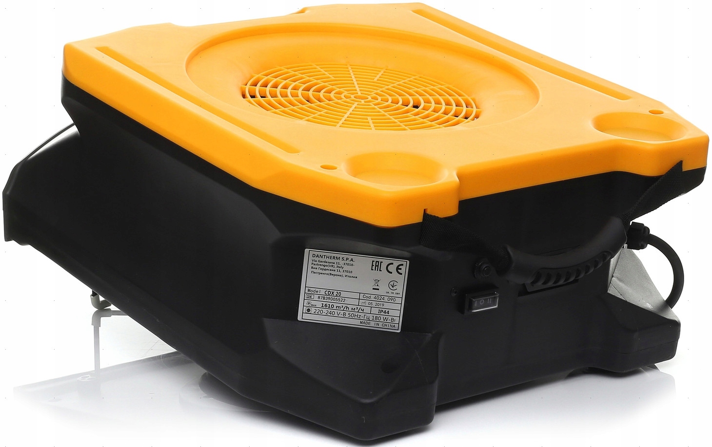 WENTYLATOR MASTER CDX 20 Rodzaj wentylatora podłogowy