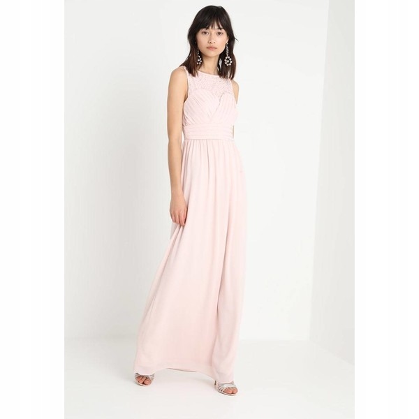 Sukienka maxi z perłami i cyrkoniami TFNC 38 Rozmiar 38