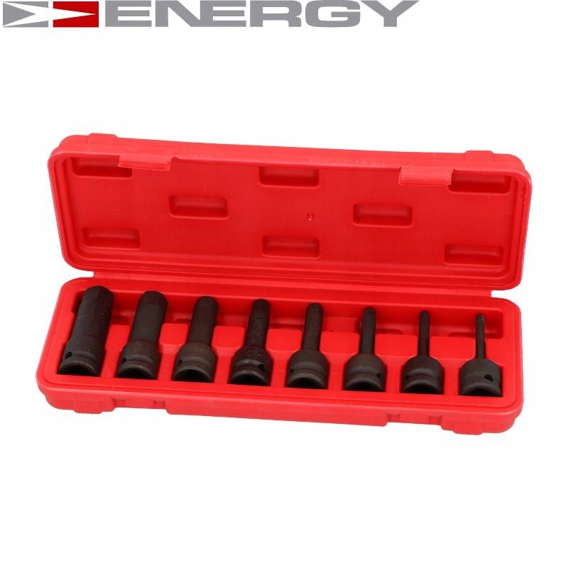 NE00282 / ГАЗОВИЙ НАБІР УДАРНИХ БІТ ШЕСТИГРАННОГО ТИПУ 9-EL.