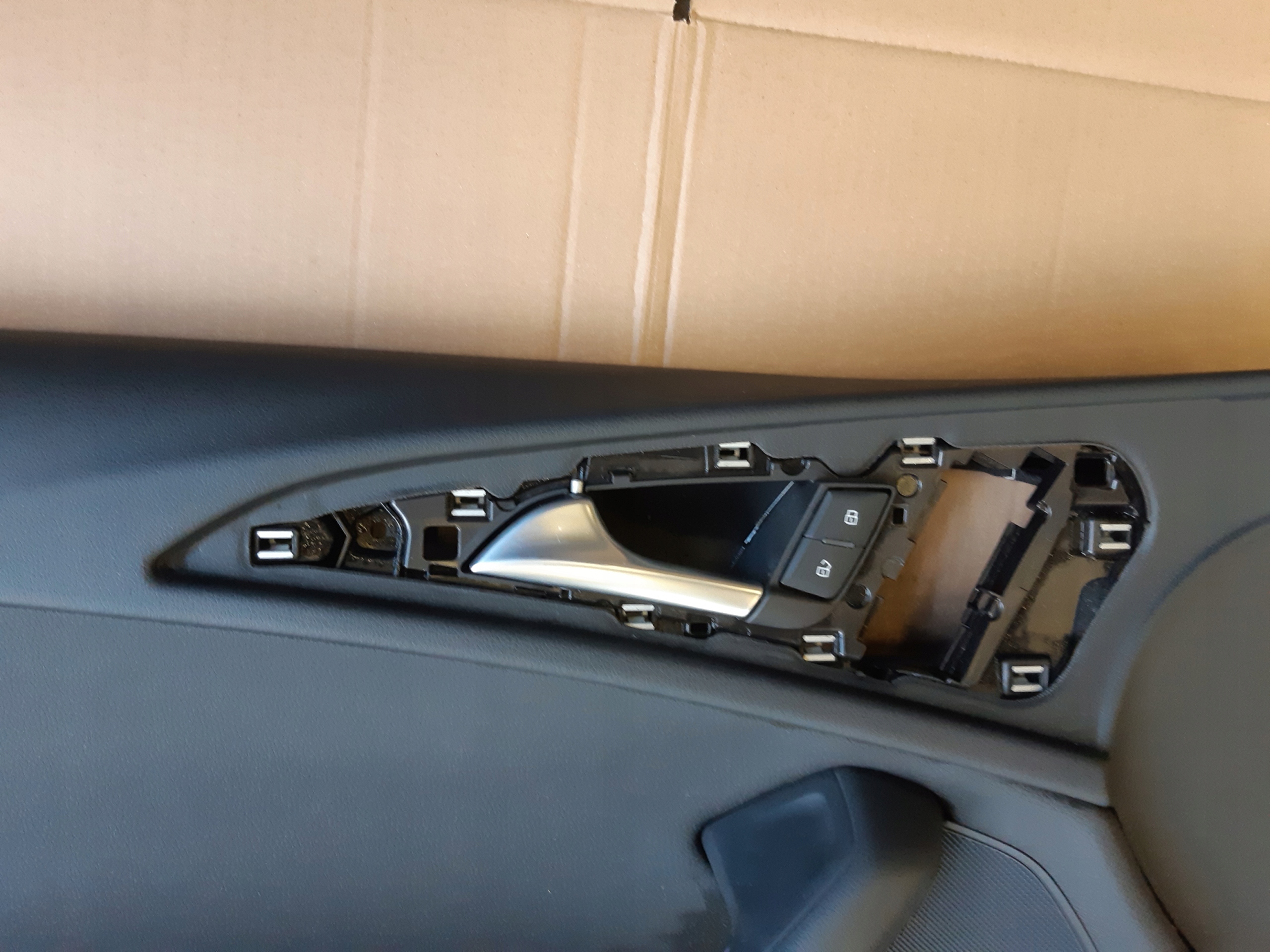 AUDI A6 C7 side door upholstery left front leather