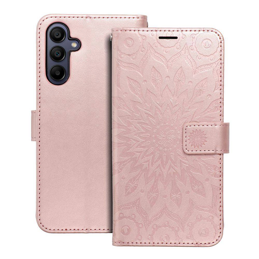 Etui Mezzo Book Do Samsung A15 4G A15 5G Mandala Złoty Róż