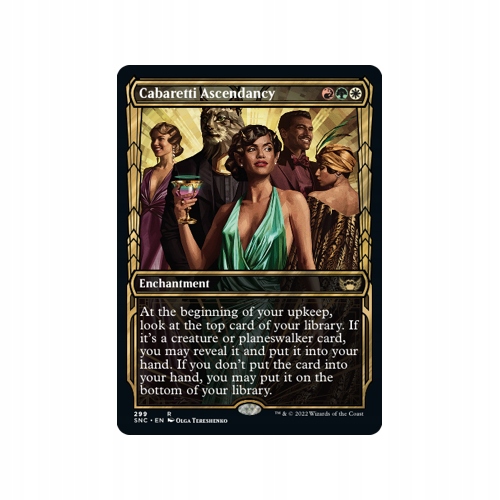 Mtg Cabaretti Ascendancy *Showcase* (Rare)