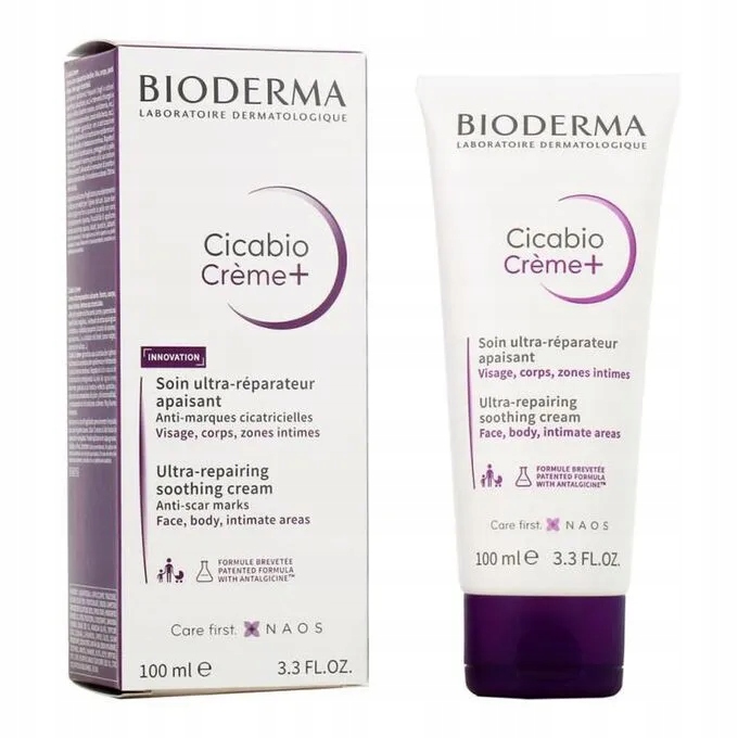 BIoderma Cicabio+ Krem odżywiający do twarzy 100 ml