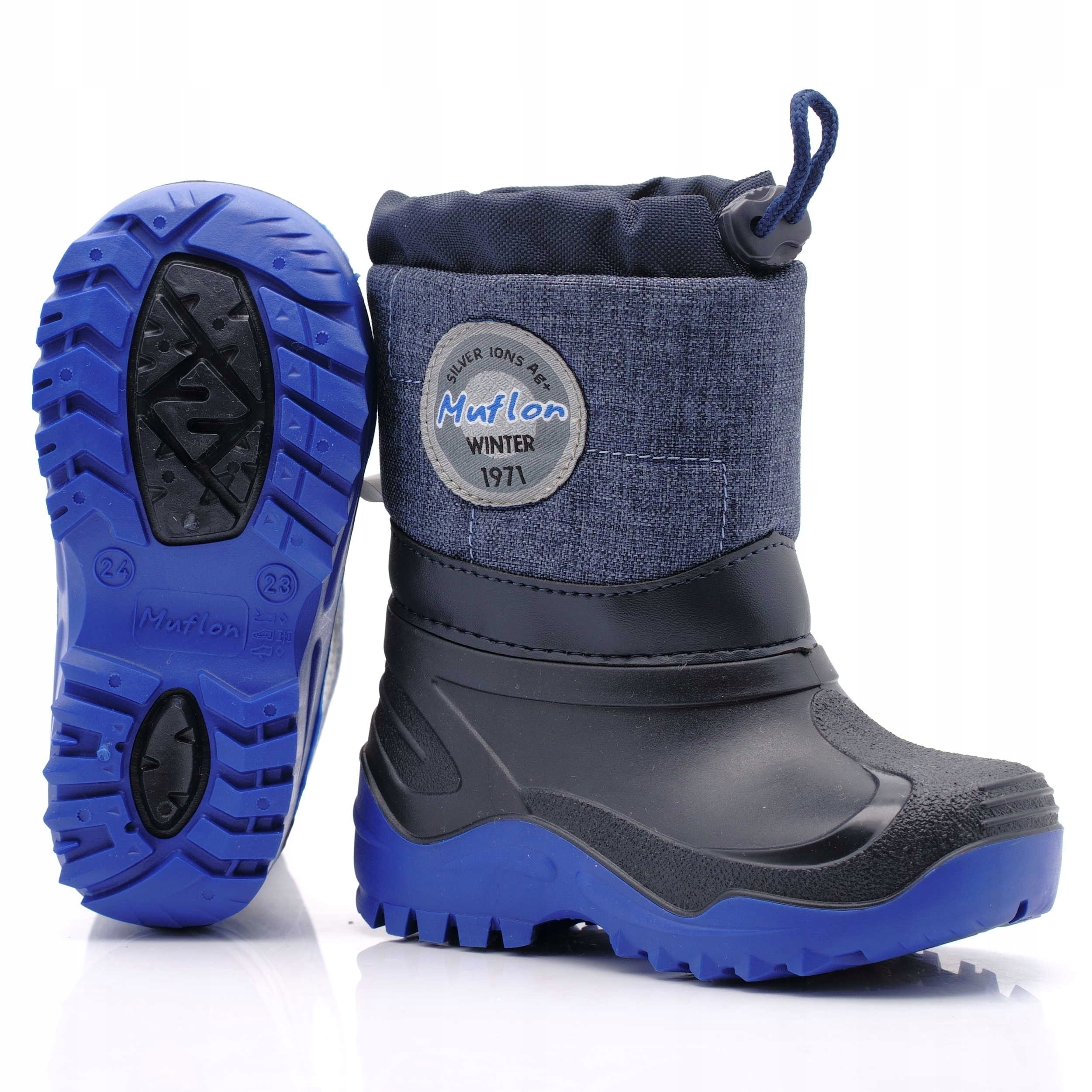 

Renbut Muflon Śniegowce Buty Zimowe Wełna 27/28