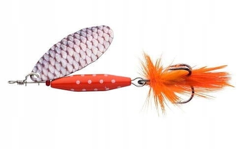 Obrotówka Abu Garcia Reflex Red 12g 57mm Lf Holo Roach Na Szczupaki