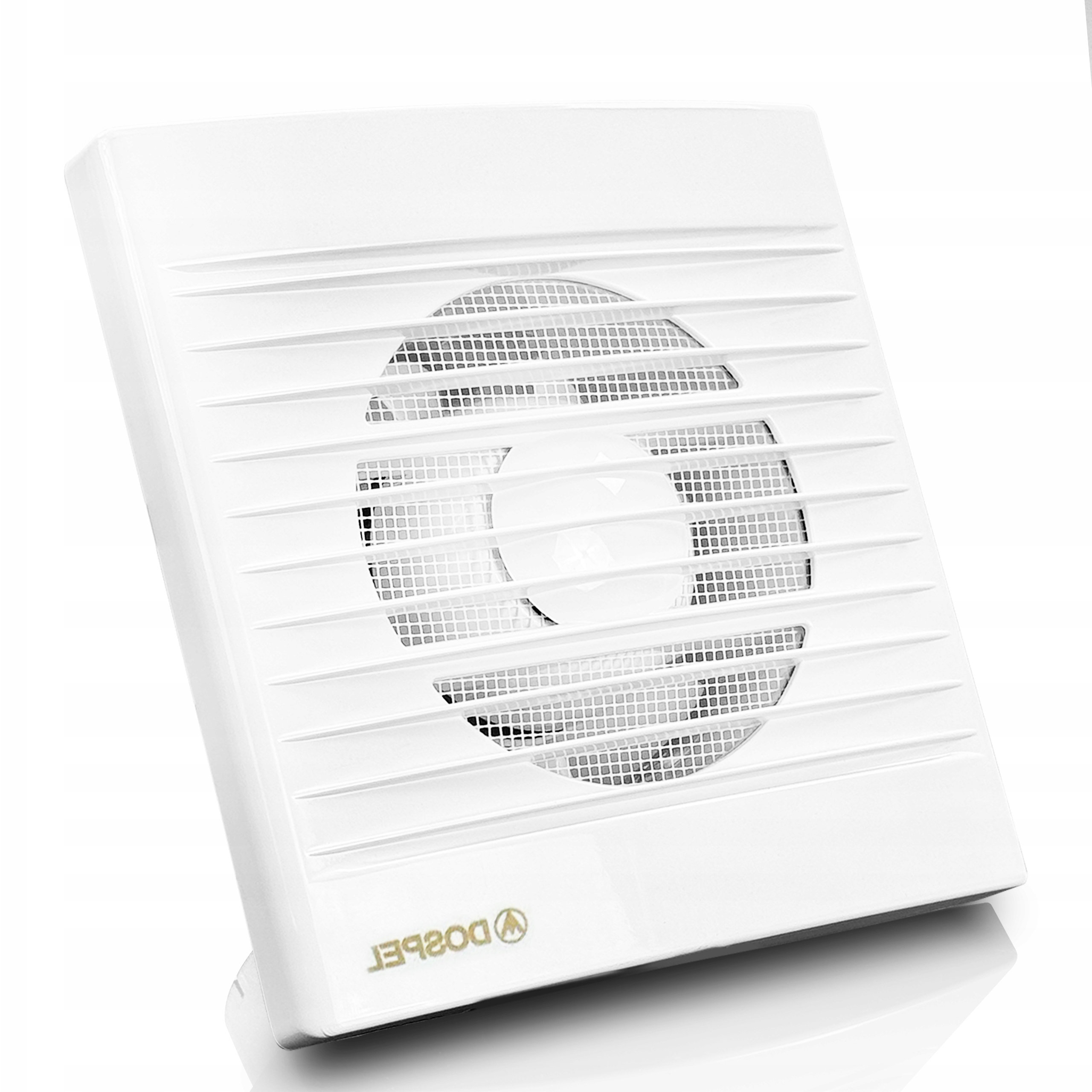 Kúpeľňový ventilátor 200 mm Výkonný 400 m3/h Tichý Poľský Produkt Dospel
