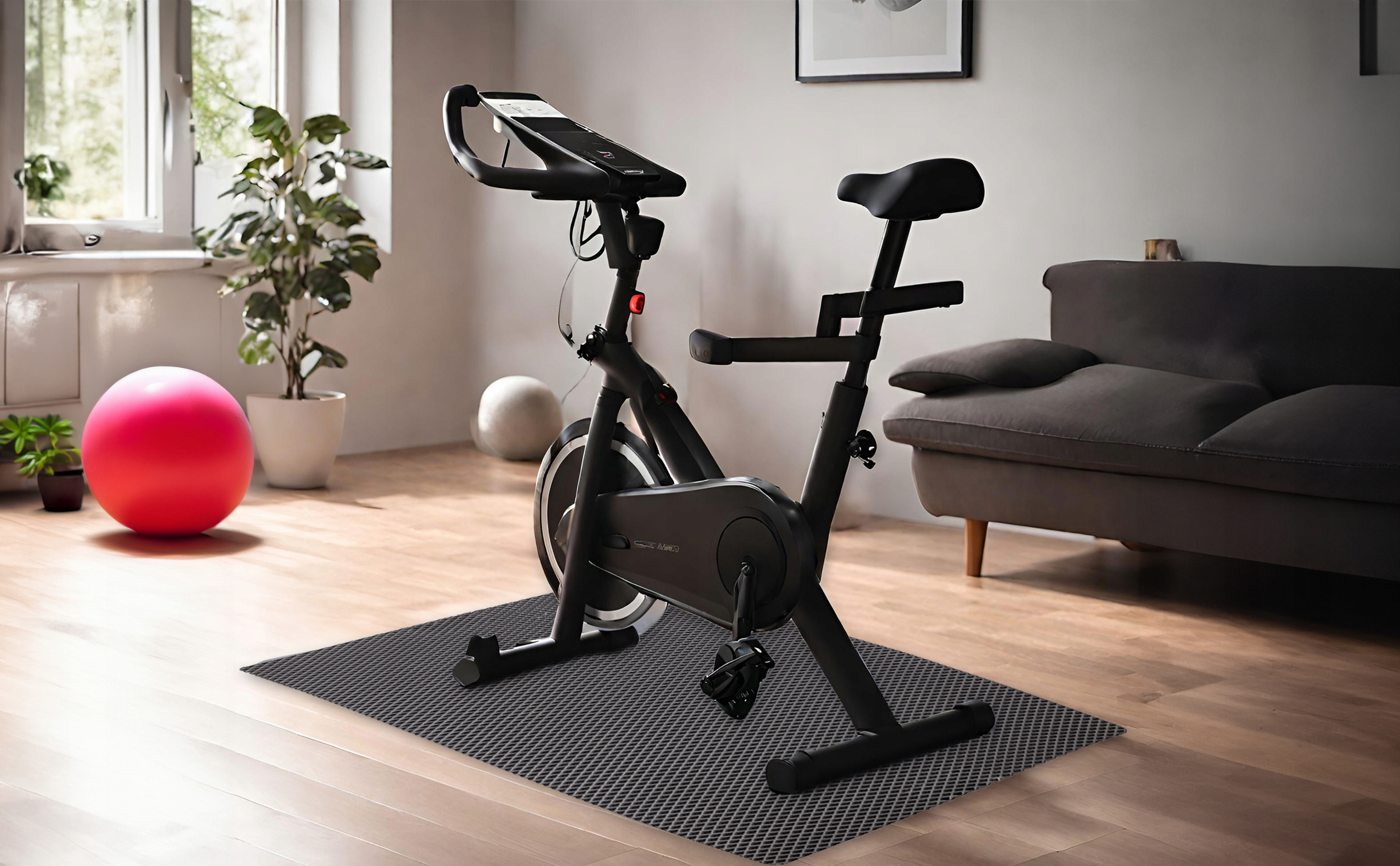 Mata ochronna pod sprzęt FITNESS BIEŻNIE ORBITREK ROWER WIOŚLARZ 135x70 Długość (cm) 135