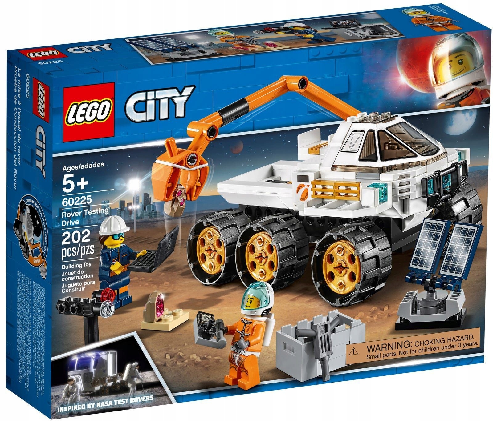 Lego City 60225 Zkušební jízda s vozítkem Nové