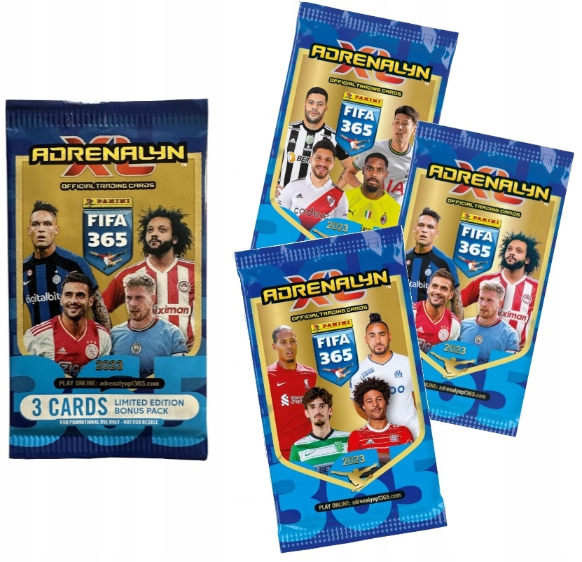 2023 Fifa 365 Karty Piłkarskie 4x Saszetka Limited