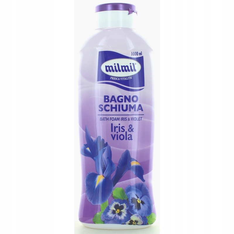MIL MIL PŁYN DO KĄPIELI IRYS & FIOŁEK 1000 ML