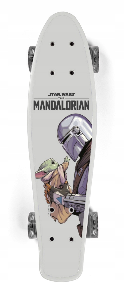 DESKOROLKA DESKA FISZKA MOCNA 55cm STAR WARS GROGU Szerokość 5.7