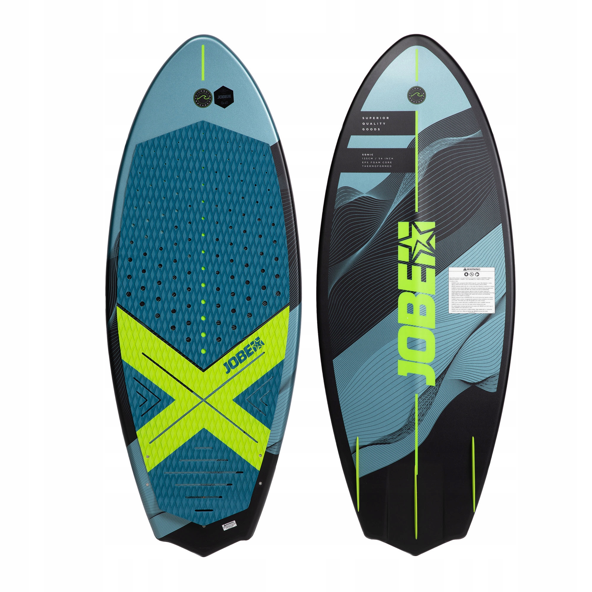 Deska wakeboardowa Jobe Sonic Wakesurfer zielona 582522001 Os