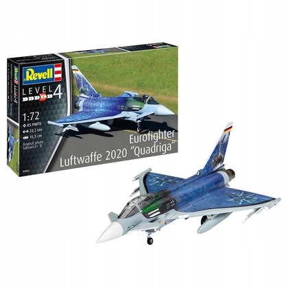 Letadlo Eurofighter Luftwaffe 2020 Quadriga /Revell