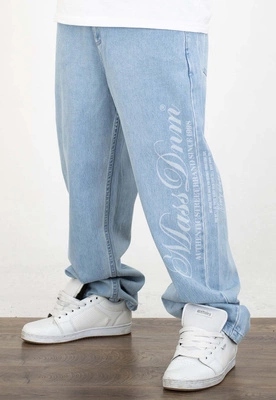 Kalhoty Mass Jeans Baggy Fit Authentic světle modré