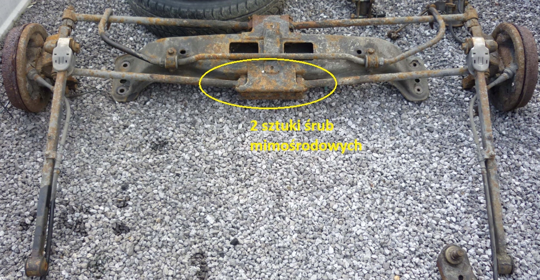 MAZDA 323 PREMACY SRUBY MIMOSRODOWE GEOMETRII TYL Car type 4x4 SUV Passenger cars