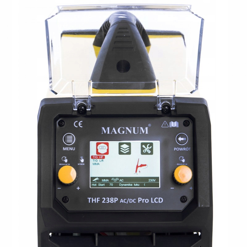 Spawarka TIG Magnum THF 238 AC/DC PRO LCD Puls Kod producenta U I THF238PRO