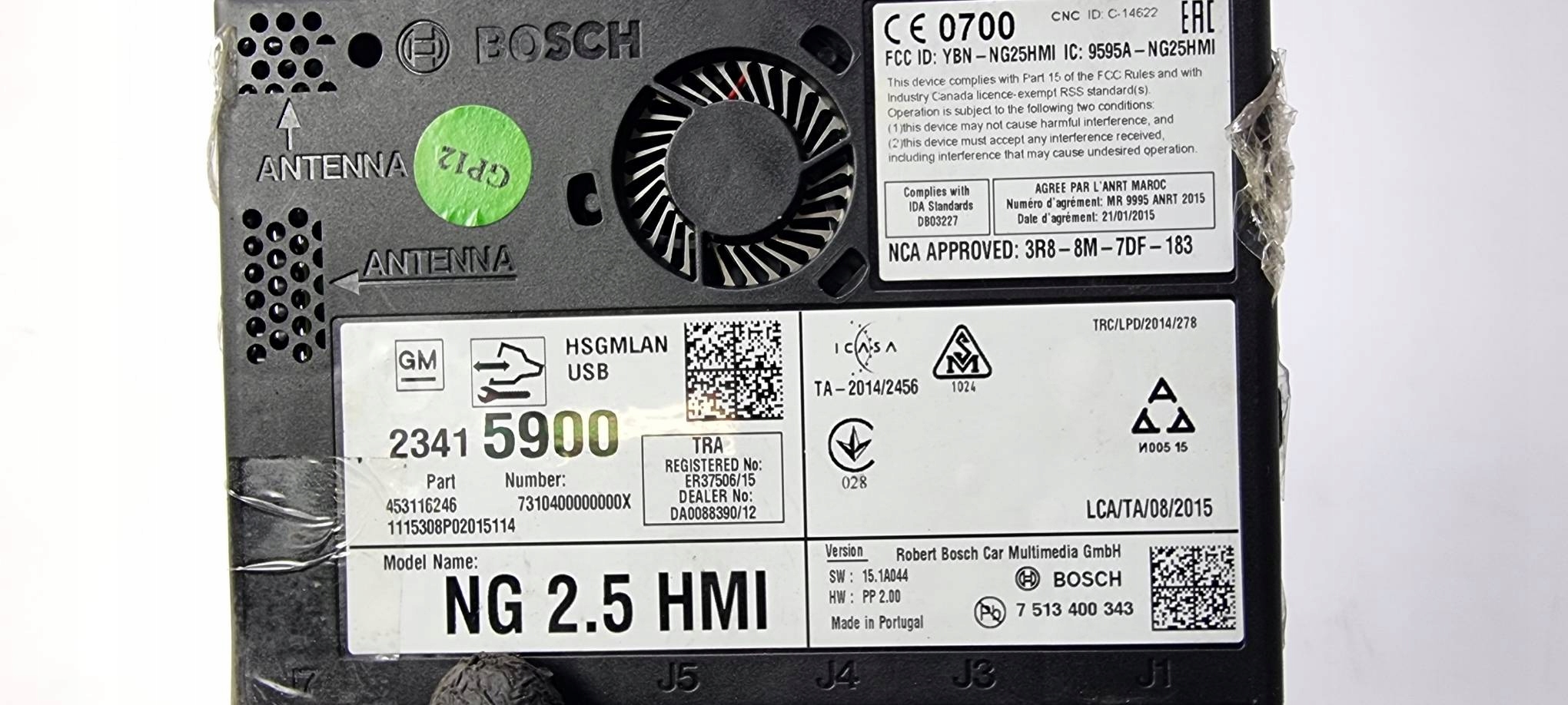Module 23415900 Navigation OPEL INSIGNIA A LIFT