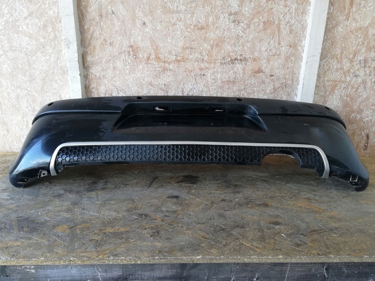 bumper rear part rear PEUGEOT 1007 PDC