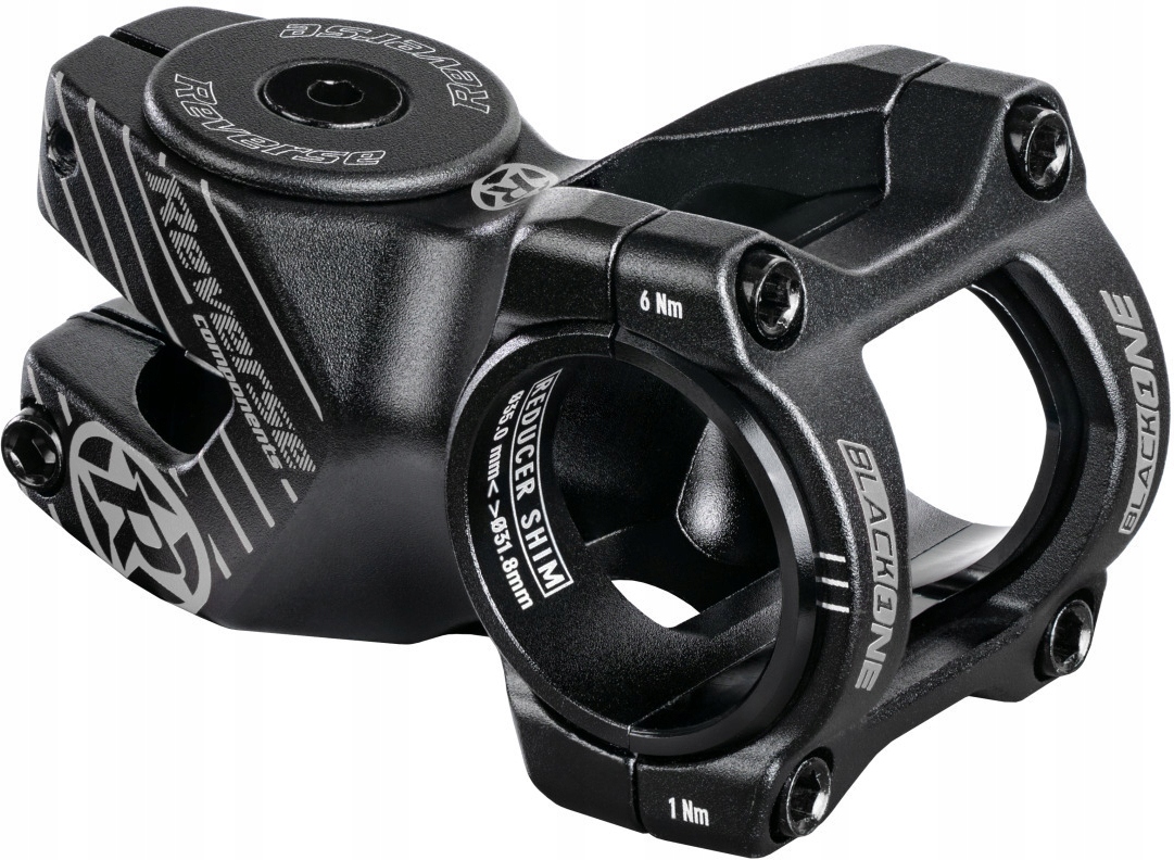 Mostek Reverse Black-One D-2 50 x 31,8/35 mm černo-šedý