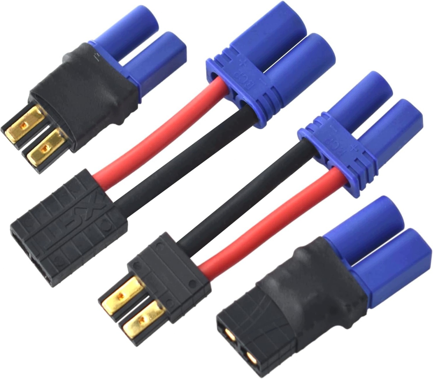 Adaptér EC5 Samec Samice Pro Nabíječku Rc Lipo 2 Páry